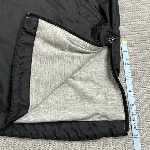Nike Womens Black Half Zip Windbreaker Jacket High Neck Lined Long Sleeve Medium - Picture 8 of 16